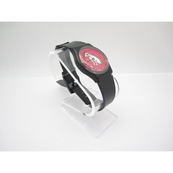 Vtg Women RCA Dog Quartz WR Analog 32mm Dial Round Watch (G691) \